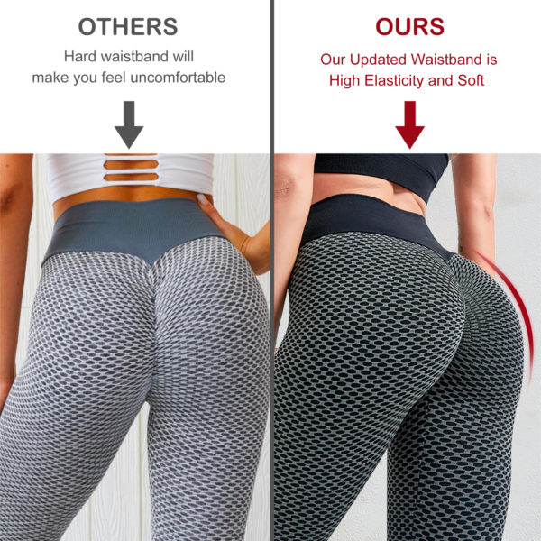 tik tok, high waist, textured leggings, butt lifting, yoga pants, tiktok leggings, workout tights, full length