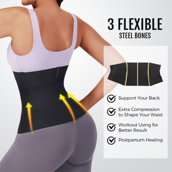 sports training corset, double belt, corset