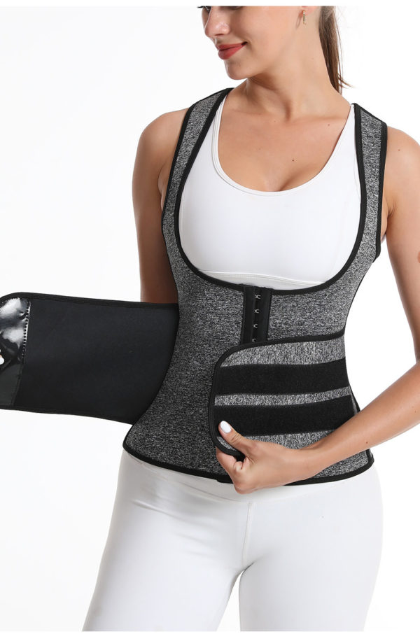 neoprene waist trainer, workout trimmer, sweat corset