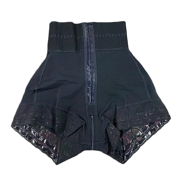 High rise butt lift shorts, body shaping waist trainer