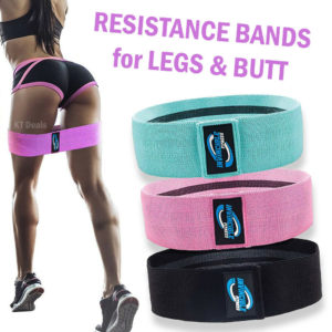 Resistance Bands, Loop Set, Fitness Yoga, Legs and Butt Workout, Exercise Band