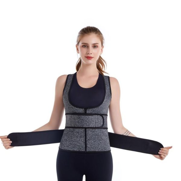 neoprene waist trainer, workout trimmer, sweat corset