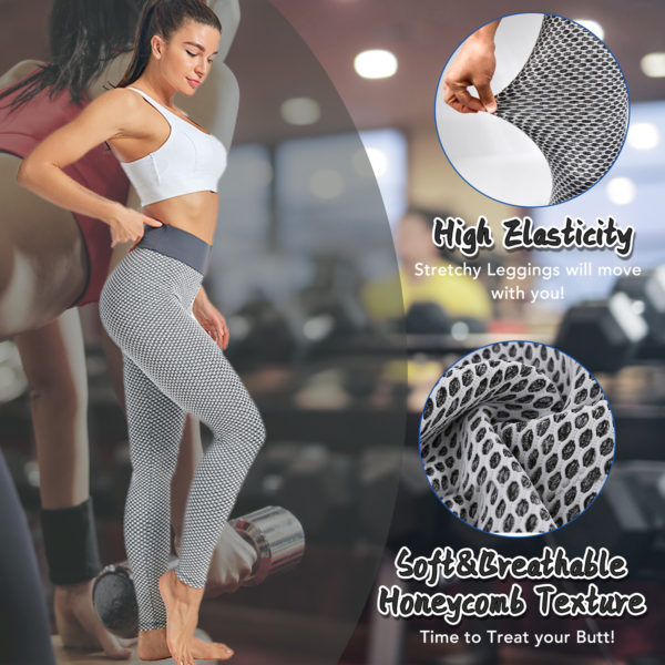 Light Grey,tik tok, high waist,  yoga pants,