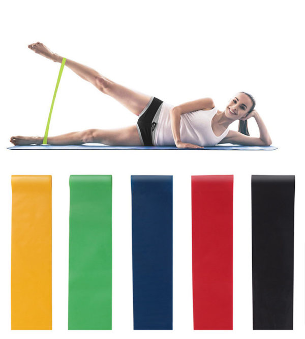 5 Level Resistance Rubber Bands, Yoga Training, Elastic Bands, Versatile Workout Accessory