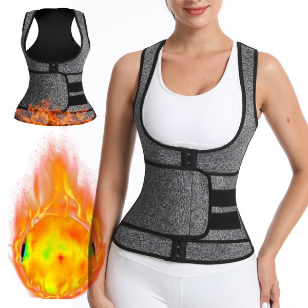 neoprene waist trainer, workout trimmer, sweat corset