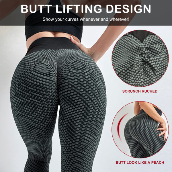 tik tok, high waist, textured leggings, butt lifting, yoga pants, tiktok leggings, workout tights, full length