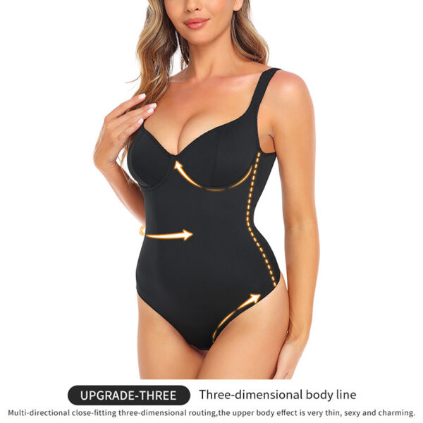 Jumpsuit Shapewear, Sports Wear-free Bra, Chic Activewear, Comfortable Body Sculpting, Fashionable Workout Ensemble