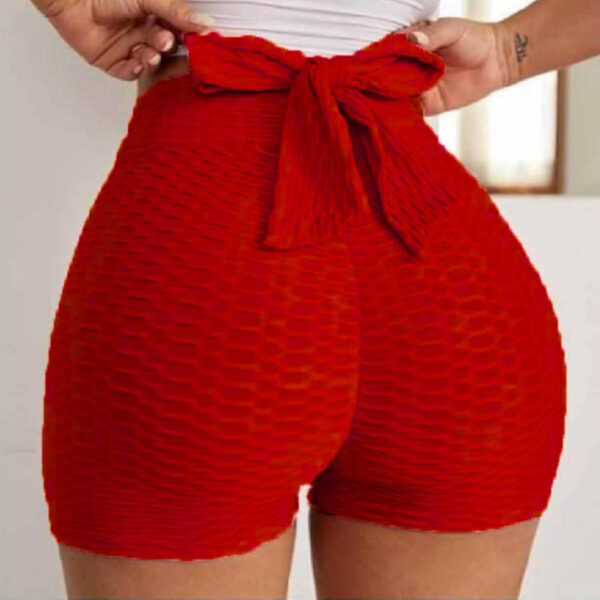 bow shorties,scrunch booty shorts