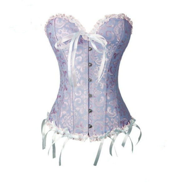 Sexy Lace Push-Up Corset for Plus Size Women - Image 4