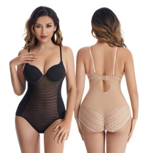 One Piece Shapewear, Underwired Bra, Confident Body Sculpting, Supportive Silhouette, Stylish Shaping Wear