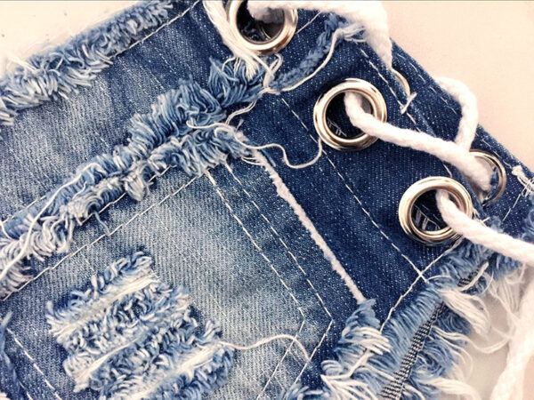 denim shorts, womens denim shorts,