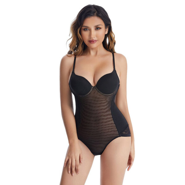 One Piece Shapewear, Underwired Bra, Confident Body Sculpting, Supportive Silhouette, Stylish Shaping Wear