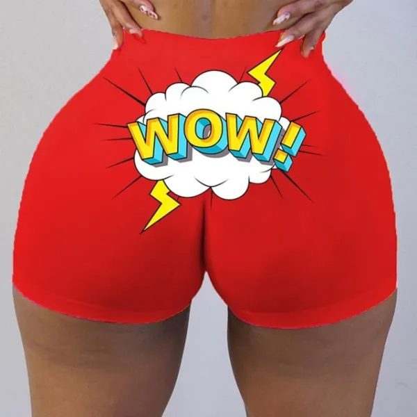 booty shorts big booty red wow