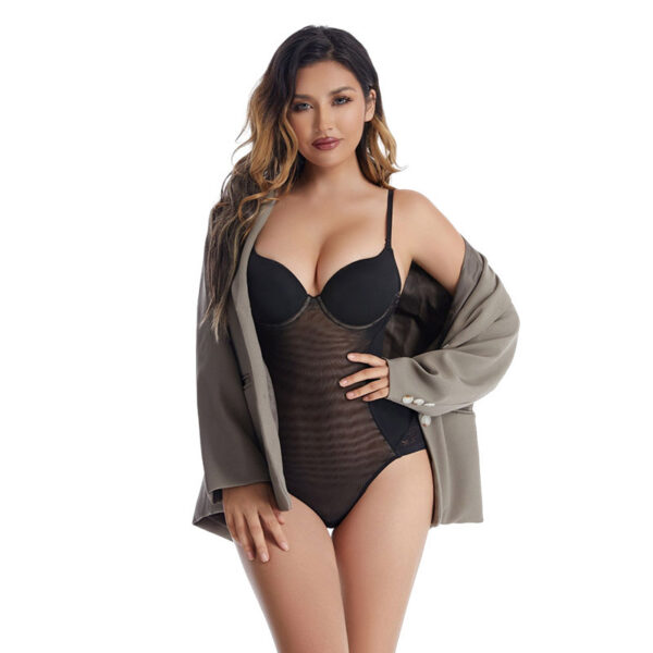 One Piece Shapewear, Underwired Bra, Confident Body Sculpting, Supportive Silhouette, Stylish Shaping Wear