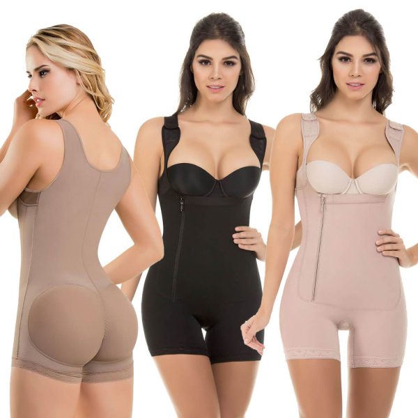 Postpartum hip lifting bodysuit