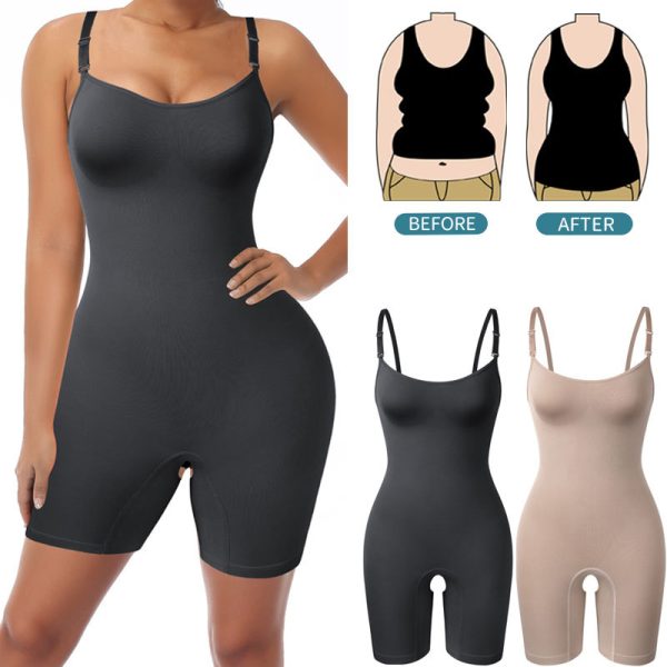 Women's Tummy Control Shapewear Bodysuit - Image 5