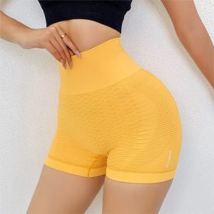 big booty yoga pants yellow