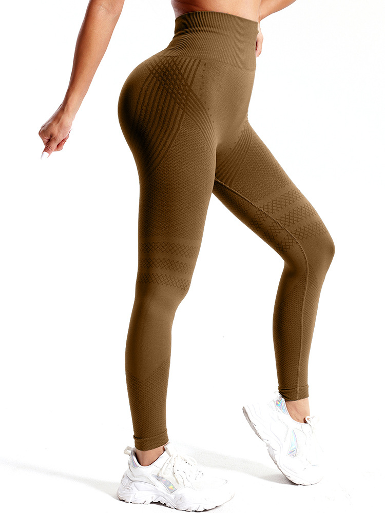 women hip lifting high waist stretch leggings